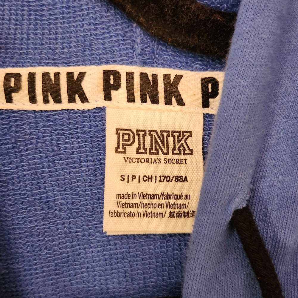 Victoria's Secret PINK Blue Knit Detail Size Small - Picture 2 of 5